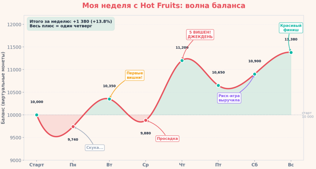 hot fruits баланс